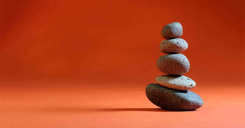Five Balanced Stone