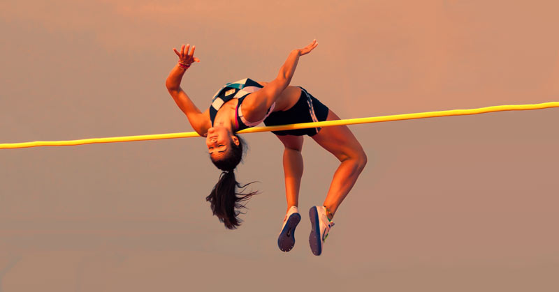 Female High Jumper