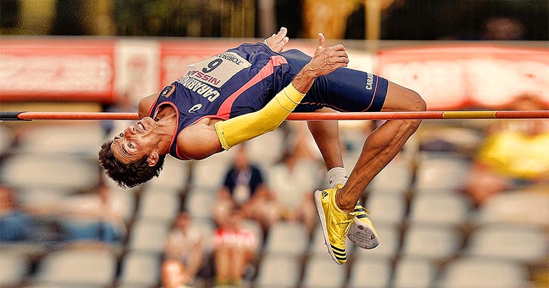 Male High Jumper