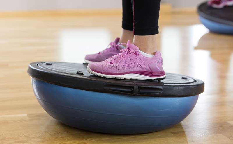 Inverted Bosu Ball