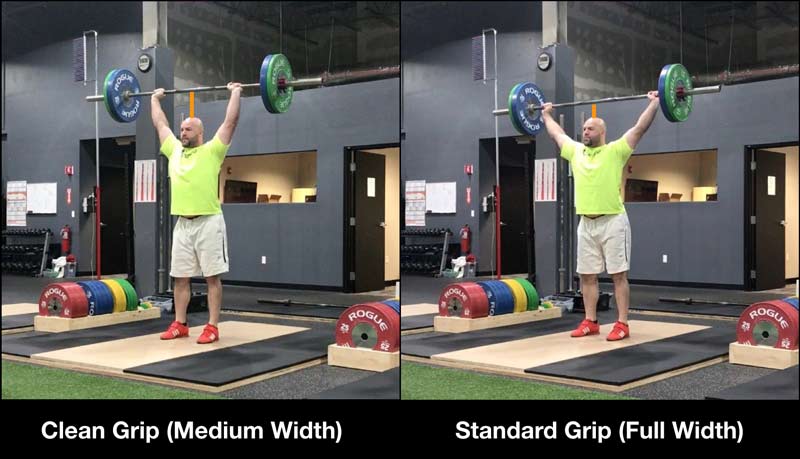 Snatch Grip Differences
