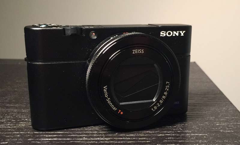 Sony Camera with Zeiss Lens
