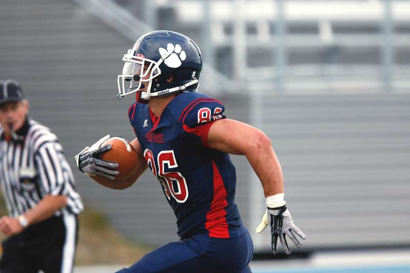 Football Player with Ball