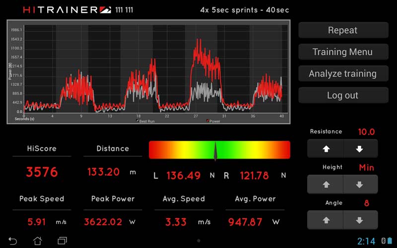 HiTrainer Screenshot