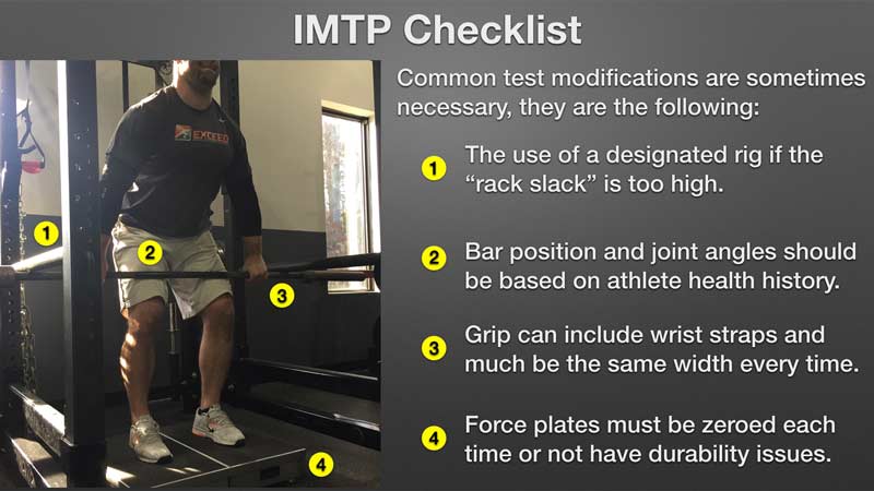 Isometric Mid-Thigh Pull Strength Test
