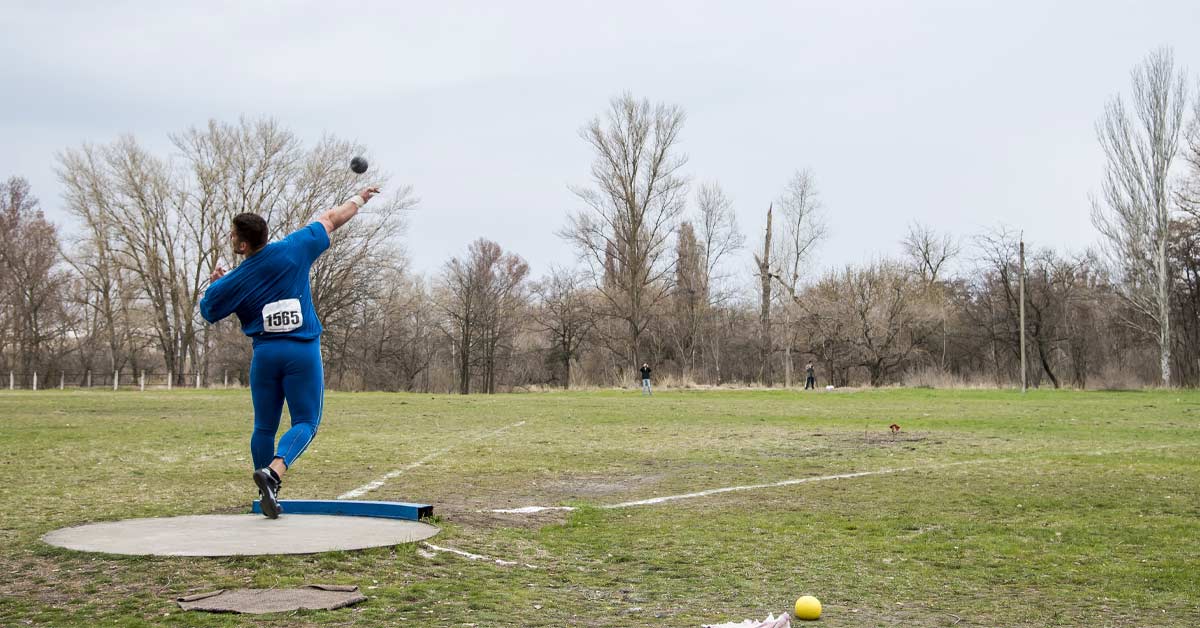 Teaching The Glide Shot Put Drill Sequence