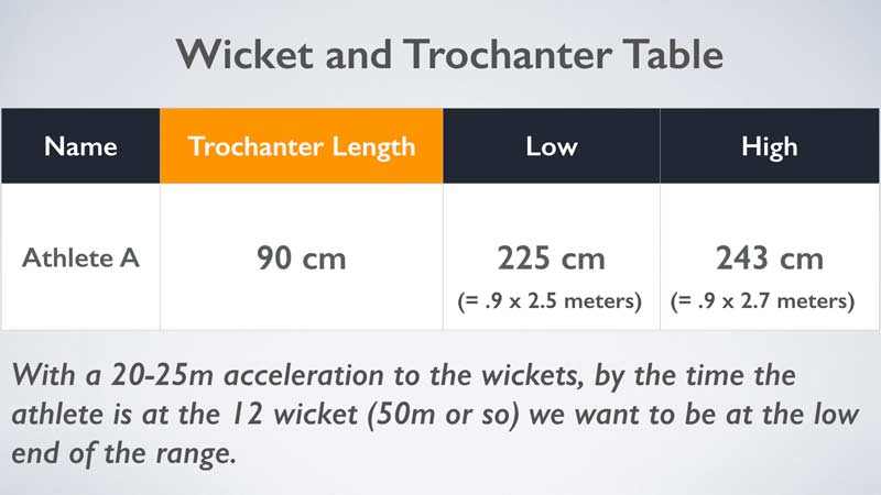 Wicket Trochanter Table