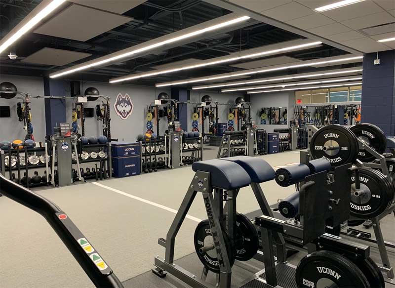 UCONN Weight Room