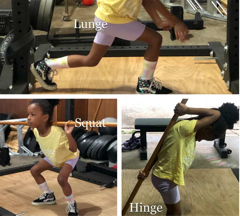 Lunge Squat Hinge