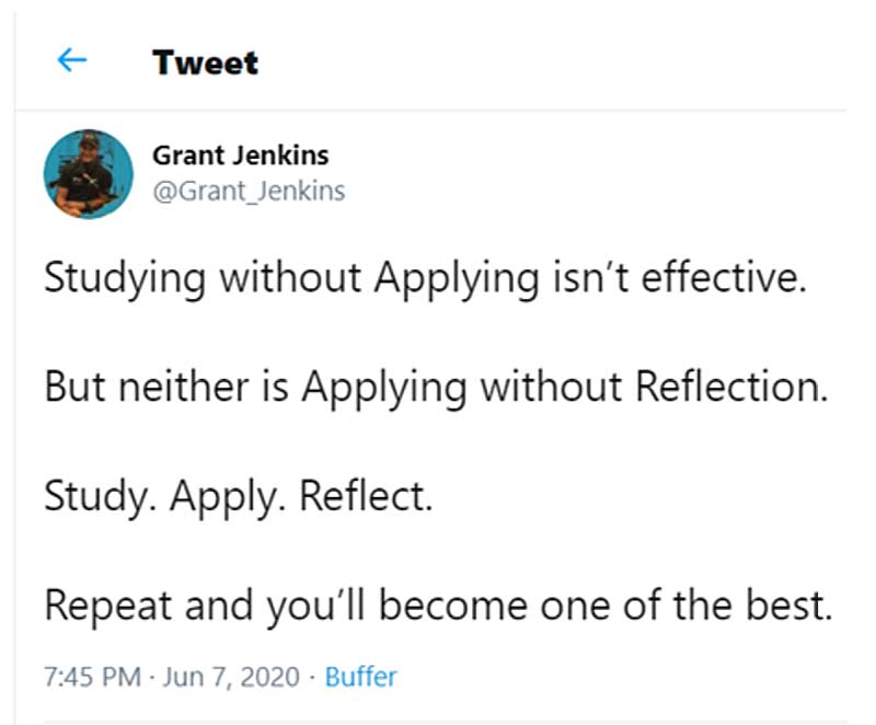 Grant Jenkins Tweet