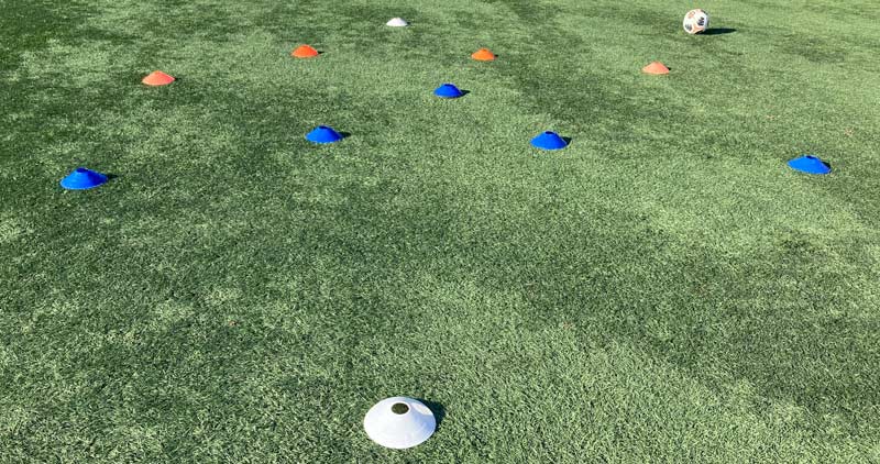 Cone Formation Soccer