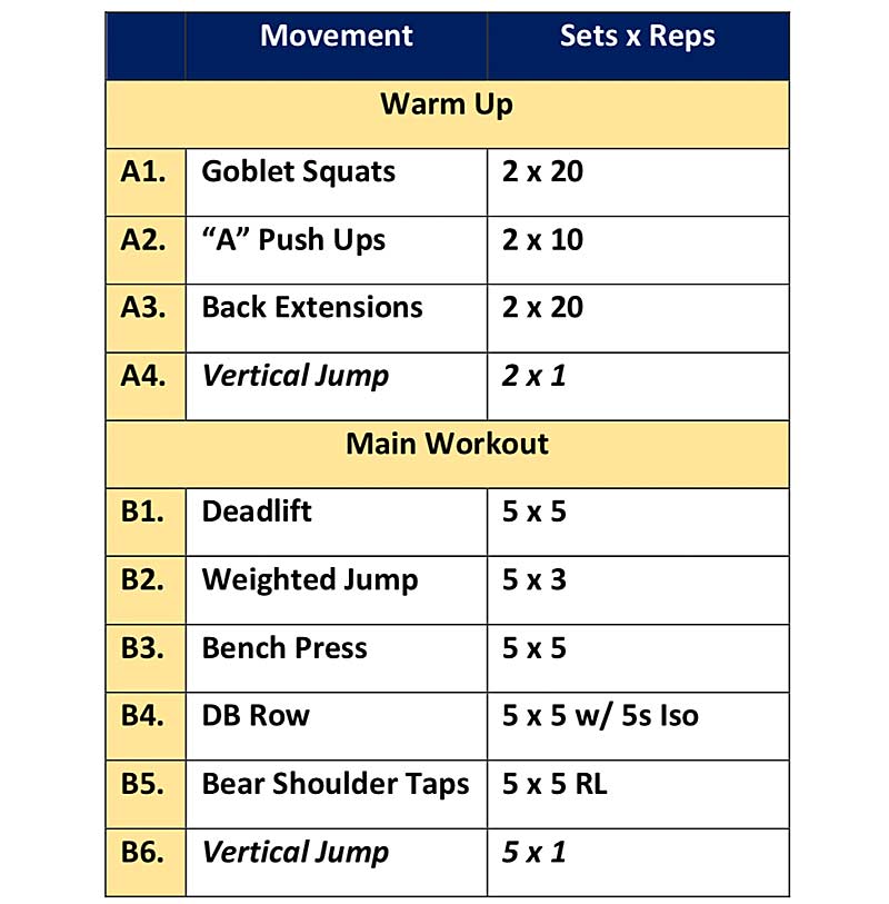 Westside Barbell Program: Training Template for Athletes