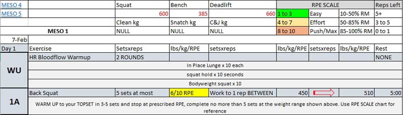 RPE RIR system