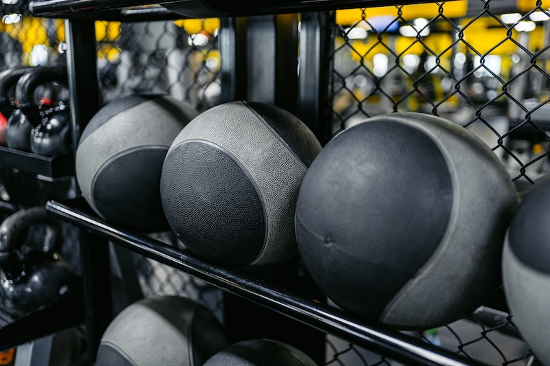 Medicine Ball Rack