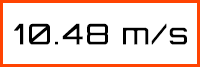 10.48 m/s