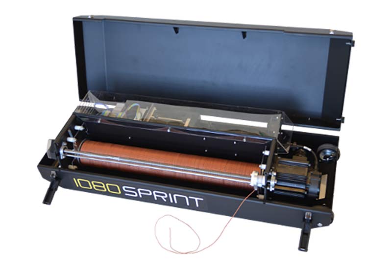 1080 Sprint Product Image|1080 Sprint with cable revealed|1080 Sprint Application Display|1080 Sprint with Athlete
