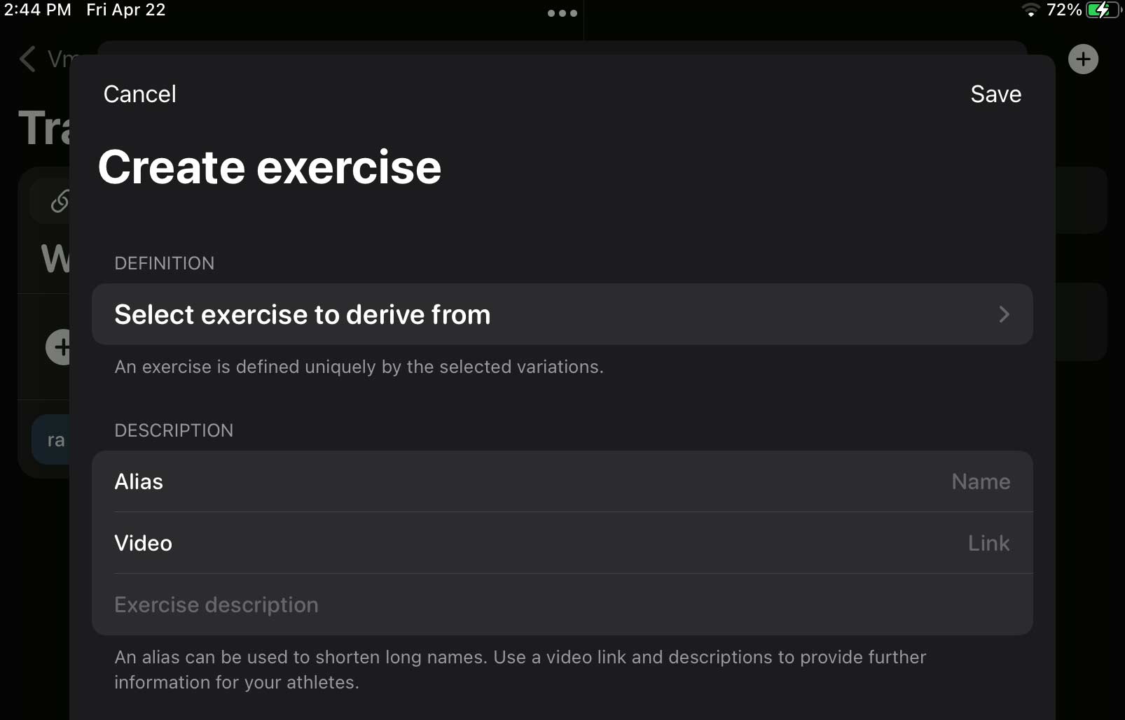 Create Select