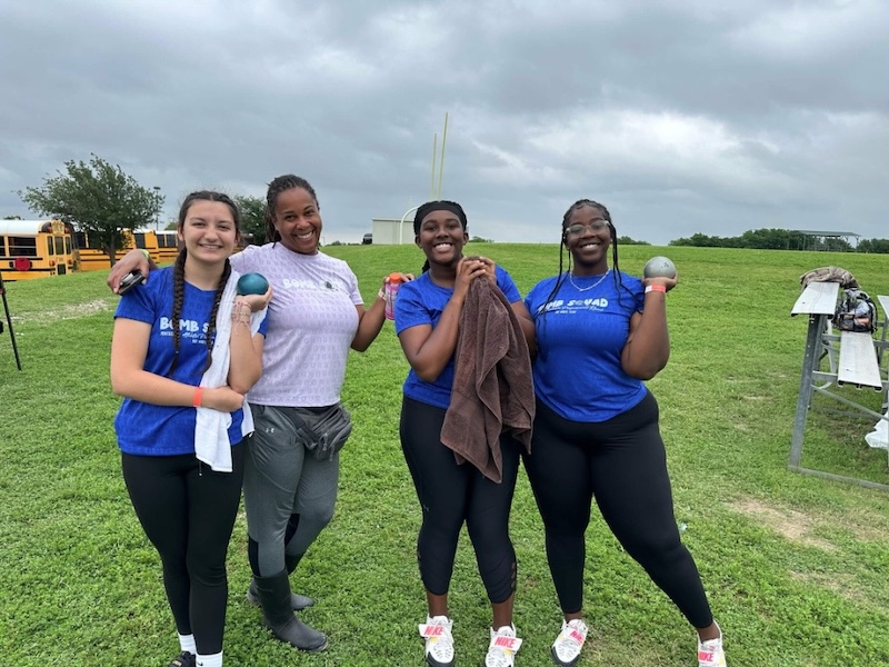 Mary Foster High School Throwers