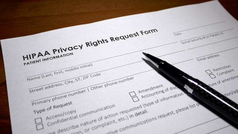 HIPAA Form