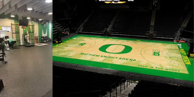 Knight Arena Weight Room Court