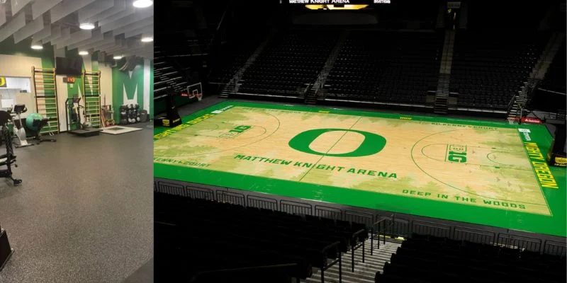 Knight Arena Weight Room Court