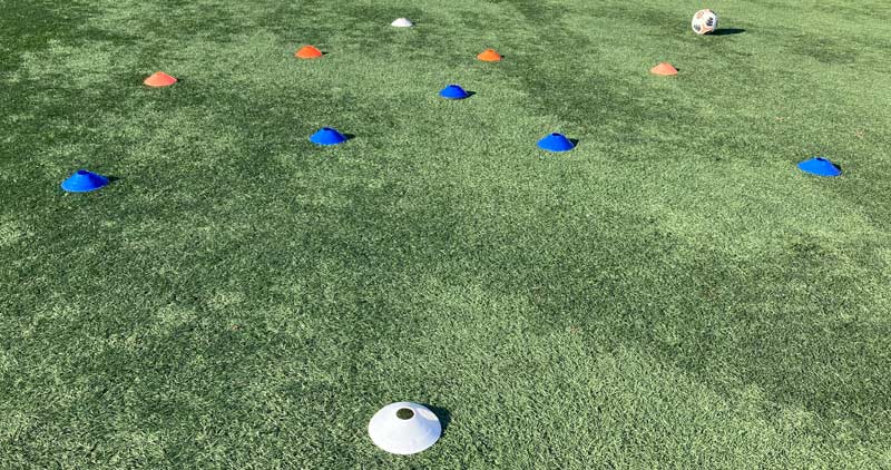 Cone Formation Soccer