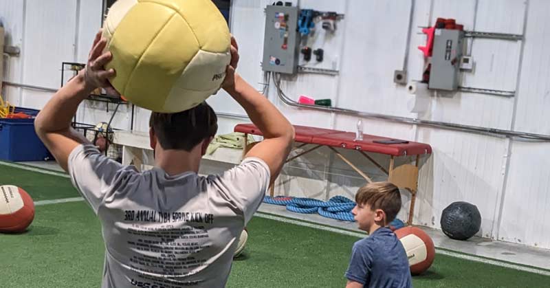 Medball Overhead 