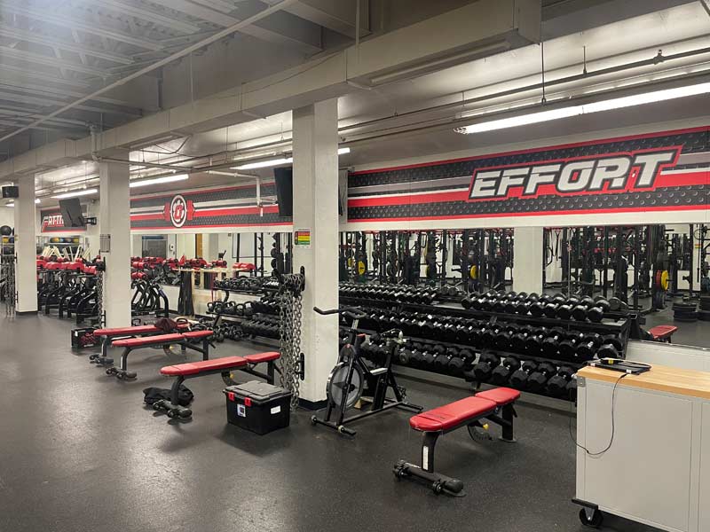 Racked equipment
