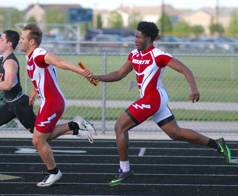 400 Meter Relay Handoff
