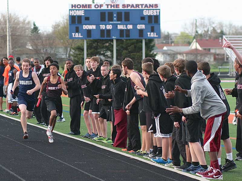 4x400 meter relay