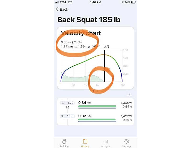 Back Squat Data