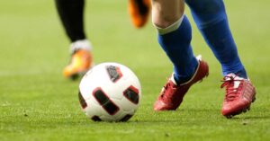 Soccer Training Template|CNS Figure|Movement Prep|A workout plan table showing exercises over six weeks: Dodo Leg Up with Hop