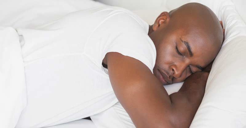 Athlete Sleeping