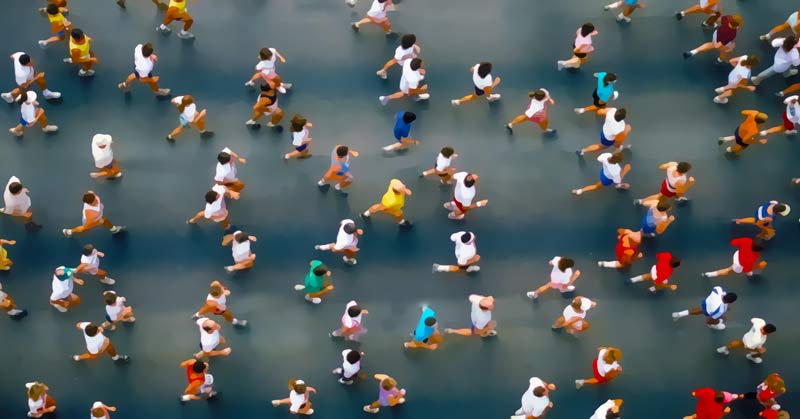 Athletes Running a Marathon|Metabolic Cost of Running Force Production