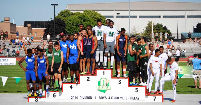Austintown Fitch 4x200m Boys Relay Team