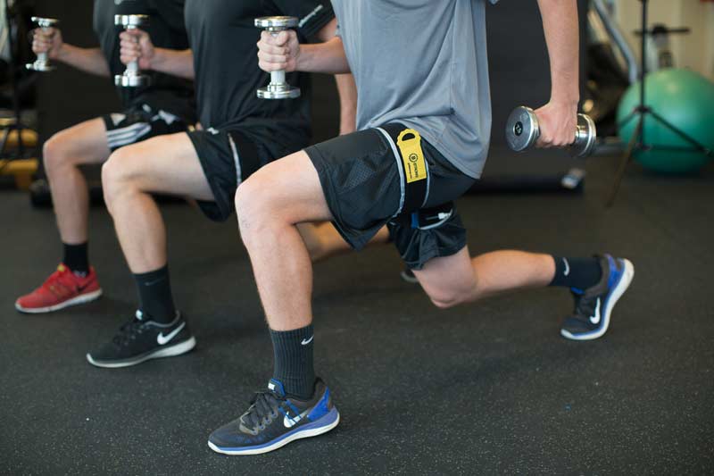 B Strong lunge