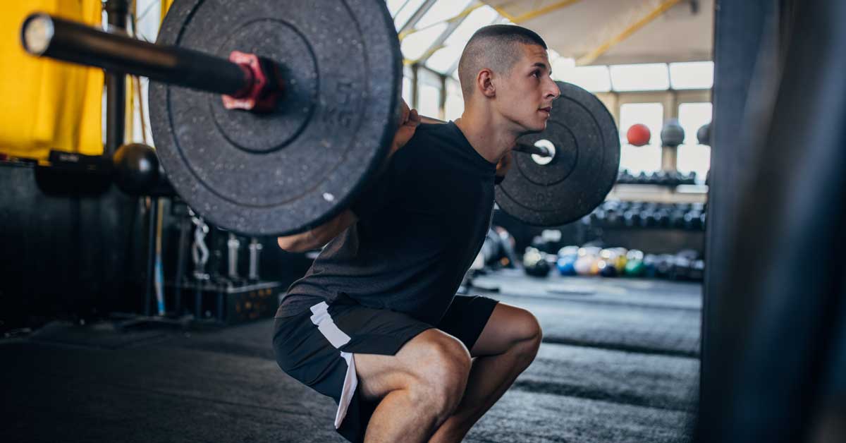Back Squat Male|5-Day Circuit|Motor Units