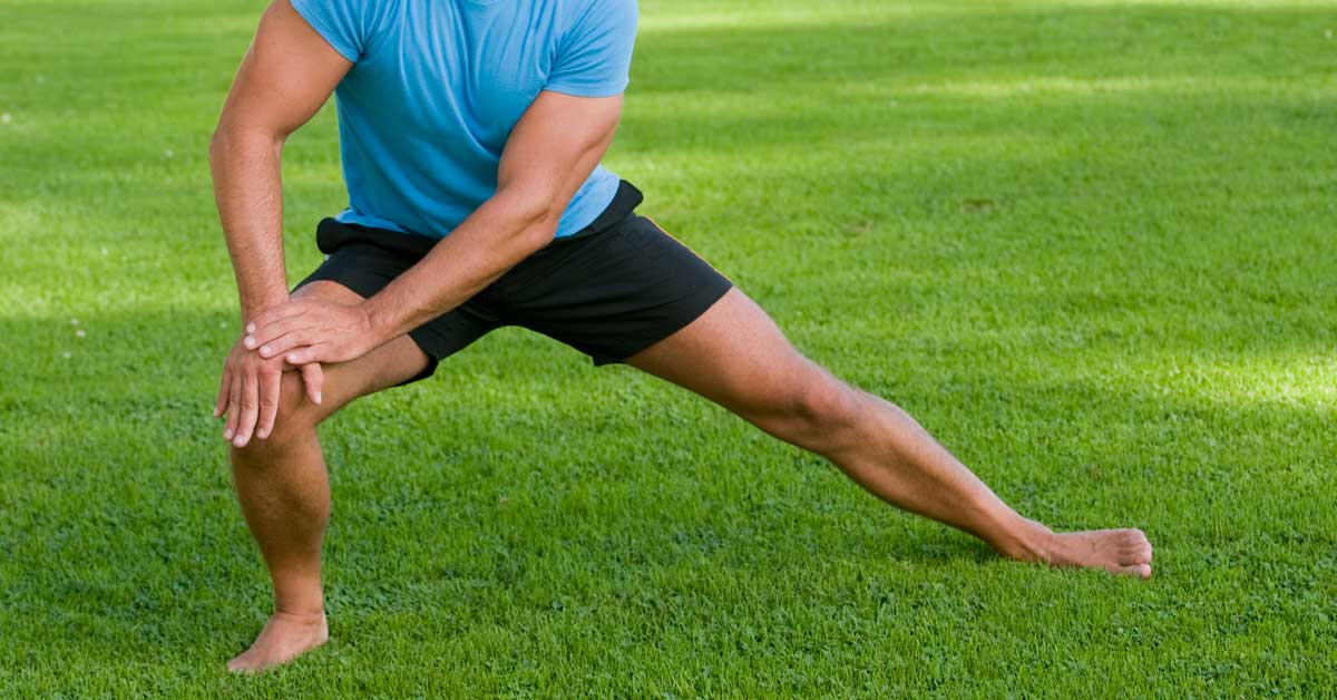 Barefoot Athlete Grass