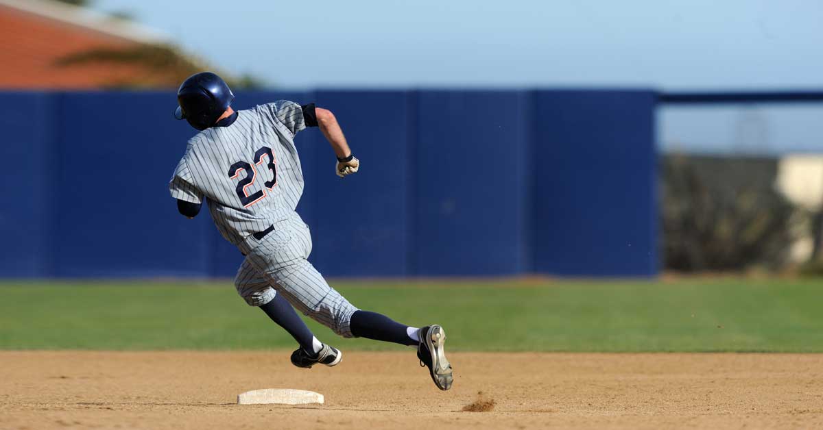 Baseball Player Baserunning