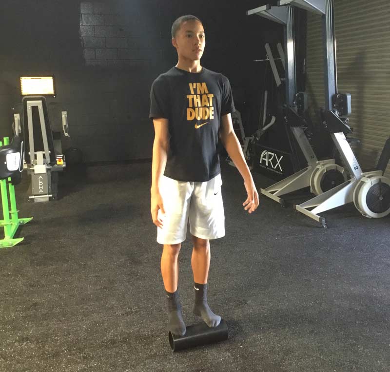 Basketball Player on PVC Pipe