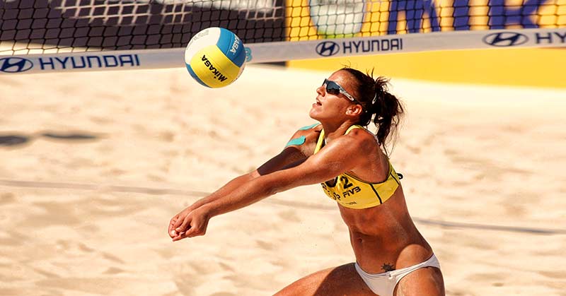 Beach Volleyball Athlete
