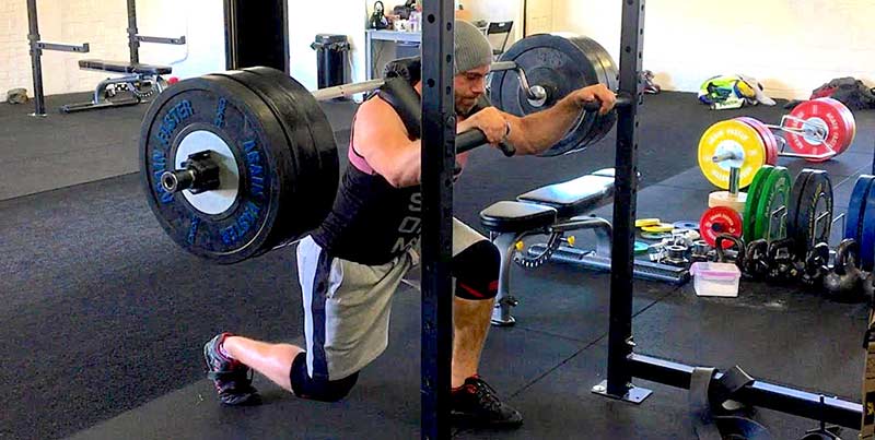 Hand Supported Split Squat