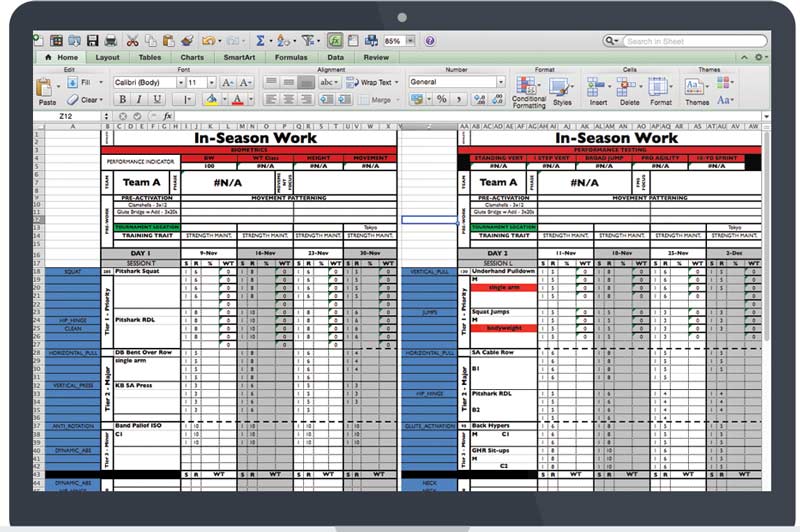 CoachMePlus User Interface