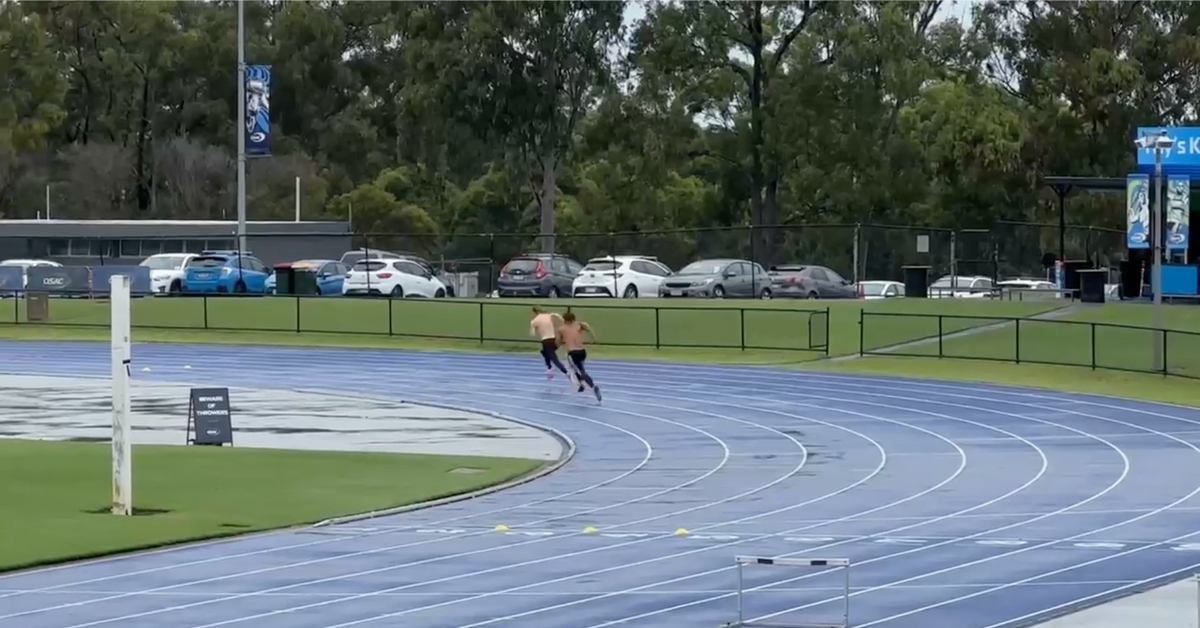 Christopher Dale Sprint Training