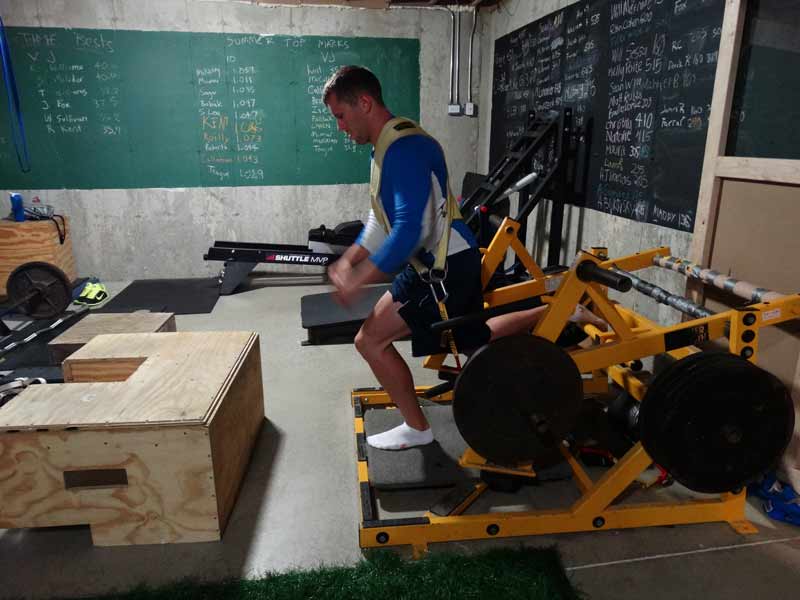 Deadlift Machine Sideview