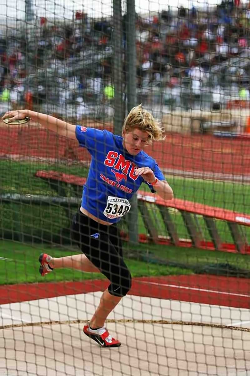SMU Discus Thrower Kylie Spurgeon