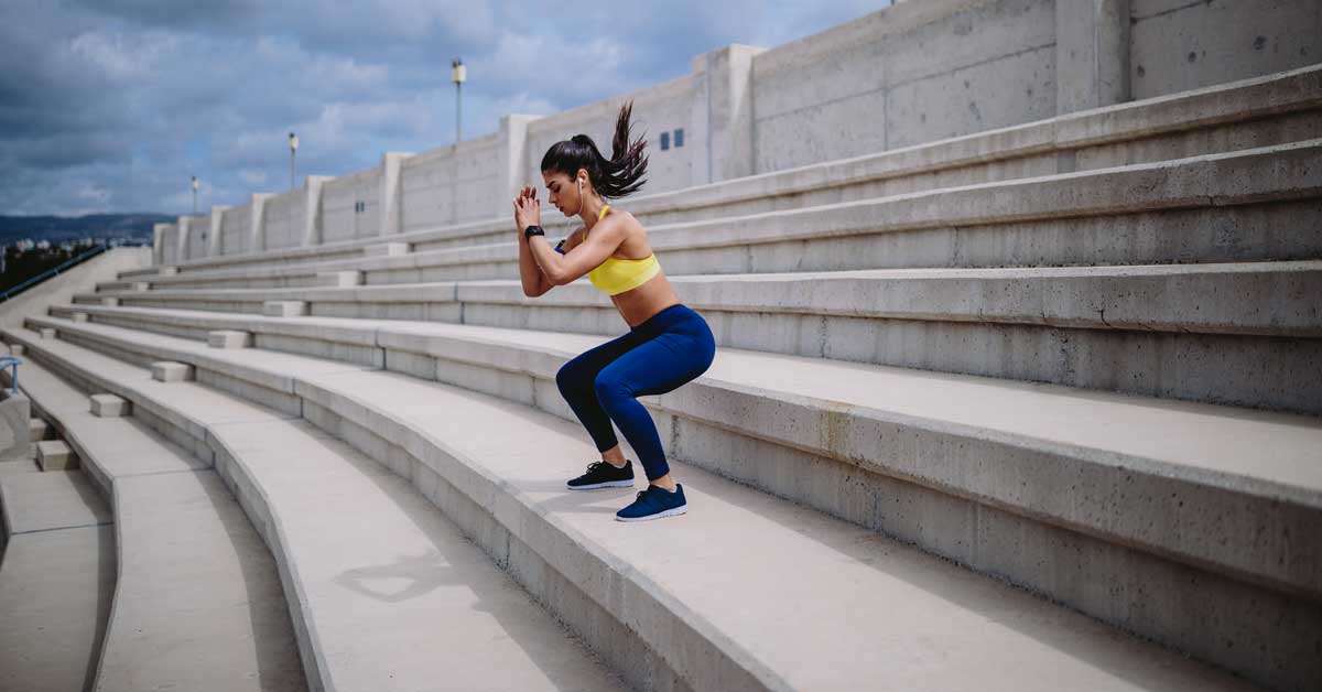 Stair Plyo Jumps