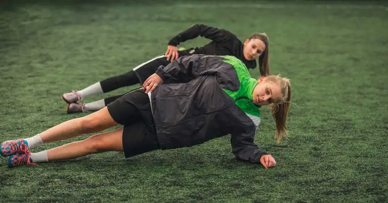 Female Athletes Planking|Hayes Jump Data