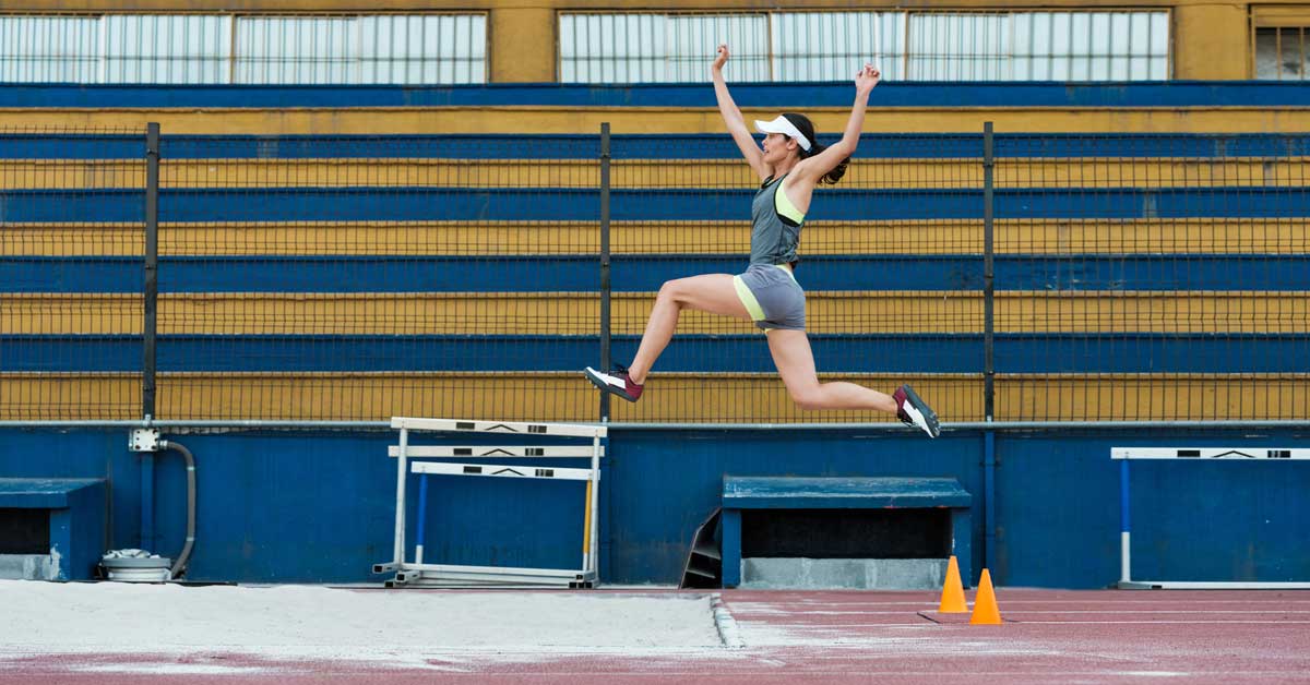 Female Long Jump|Burns Jump|Burns Data|Arnold Jump
