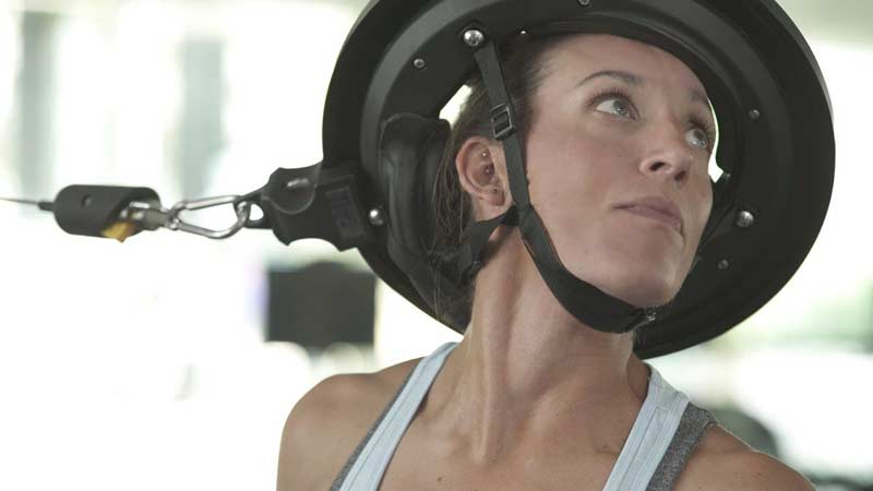 Female Athlete Neck Training